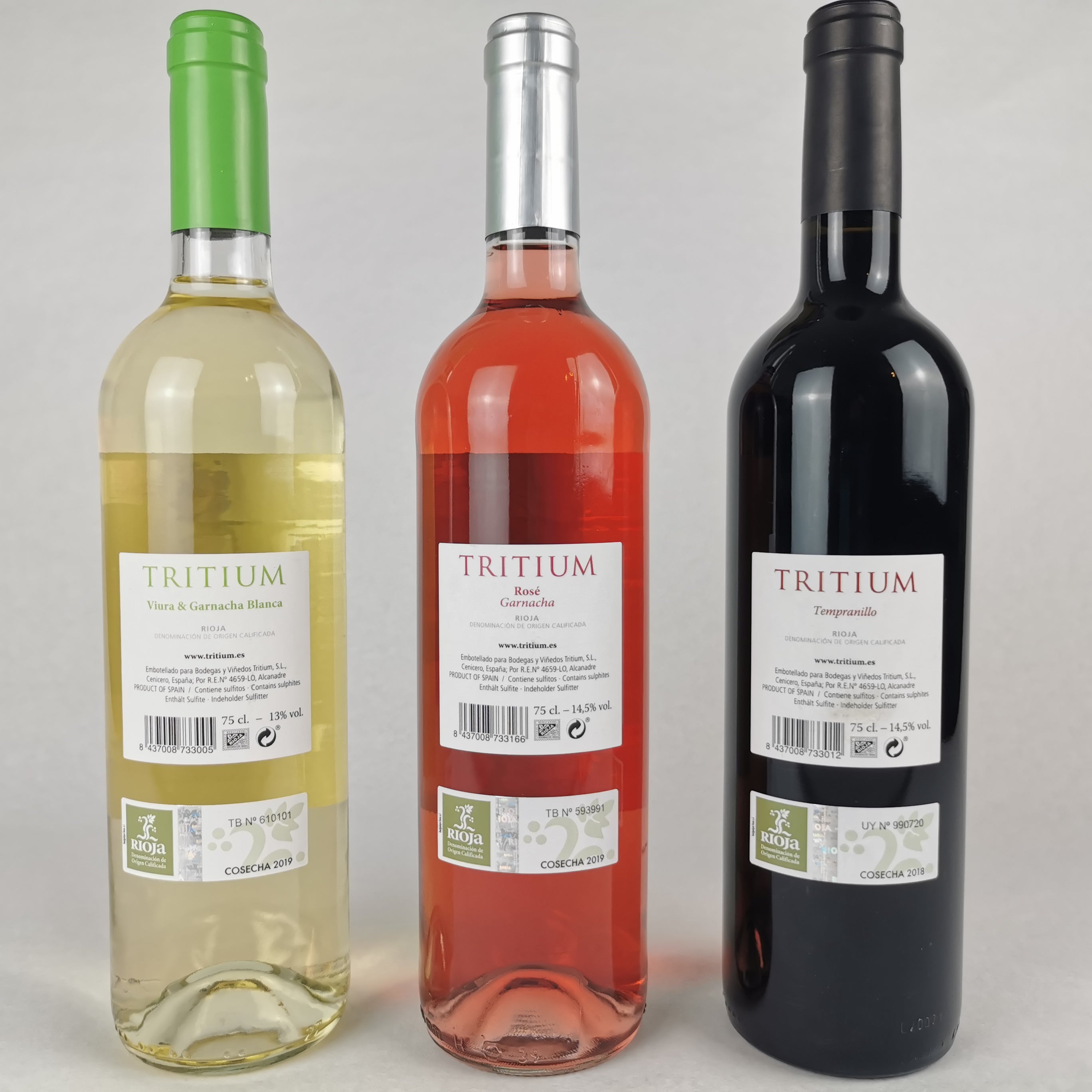 Colors of La Rioja - Vino Tinto-Blanco-Rosado Paket - 3 Fl.