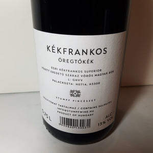 Ungarischer Wein Kekfrankos Stumpf Wine Wonders